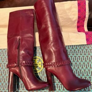 Tory Burch Red Agate Sarava Boot